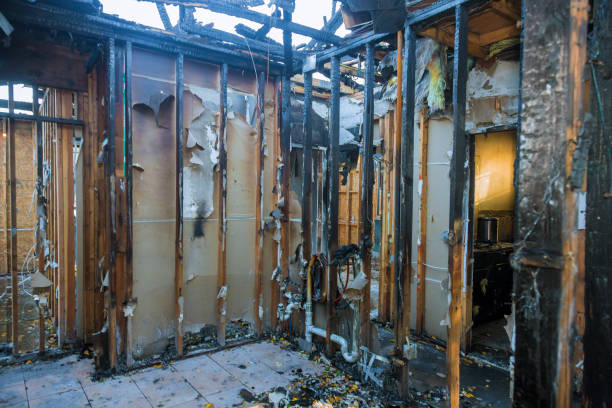 Professional Fire Damage Removal technician working in Clarksburg, WV